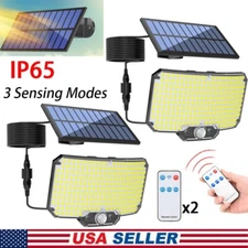 9900000lm LED Solar Street Lights Security Flood Lamp Motion Sensor Outdoor Wall