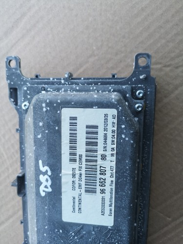 CITROEN DS5 HYBRID 2012 2.0 HDI DISPLAY SCREEN MULTIMEDIA 9666280780 - Picture 7 of 11