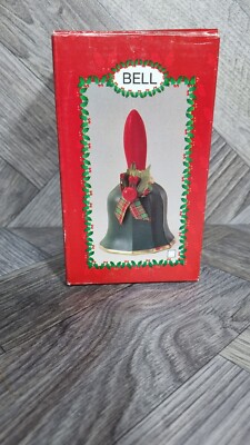 Vintage Der Grune Punkt rote Weihnachtsglocke 