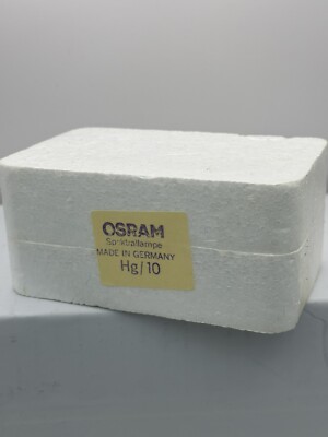 OSRAM HG/10 55W T21 Pico 9 Base Spectroscopic Lamp NOS