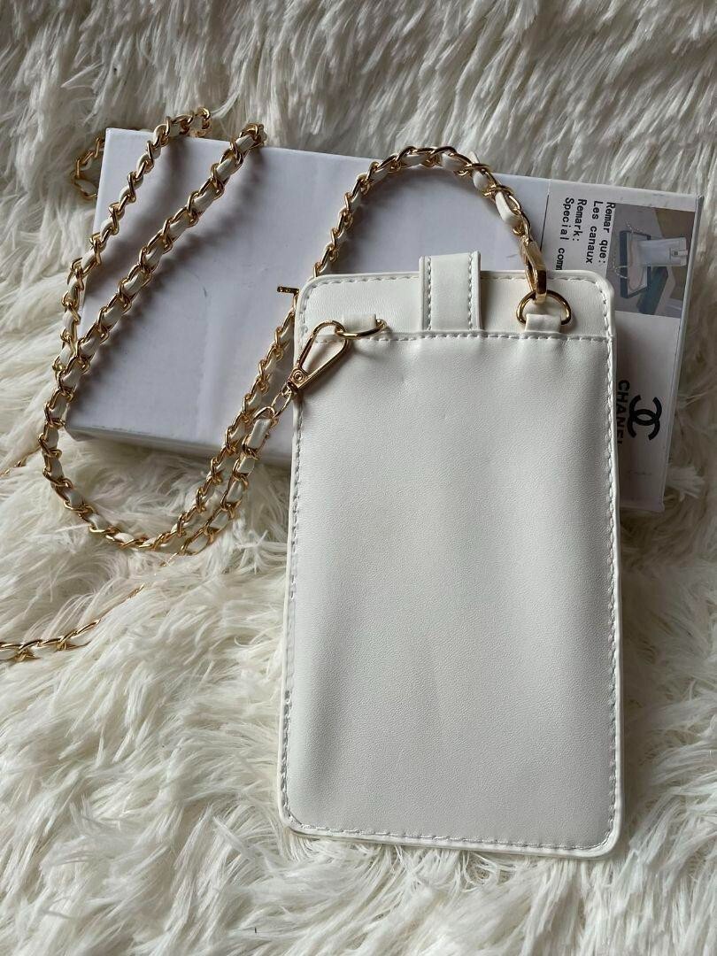Chanel Coco Crush Novelty Smartphone Shoulder Case | Synthetic