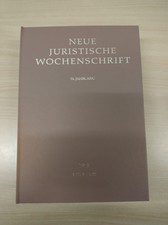Neue Juristische Wochenschrift NJW, 1961 - 20...