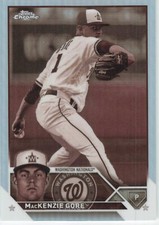 MacKenzie Gore - Choose your RC's, Base, Inserts - Washington Nationals