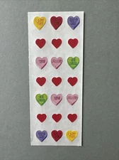 Mrs. Grossman's Stickers | VALENTINES HEARTS BE MINE | Retired Creative Memories