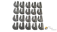 100 Weld On Grab Chain Hooks 516 G70 Wll 4700 Bucket Trailer Rigging 0900103