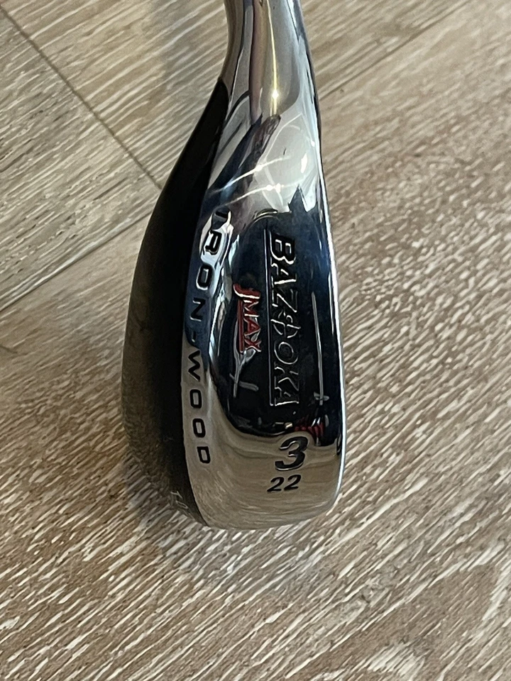 NEW Tour Edge Bazooka Jmax Tour 3-22 Iron Wood Precision Ultra Light Steel LH - Image 2 of 4