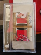 2015/16 Upperdeck Ultimate Rookie Auto Booklit Beckett 9 32/49