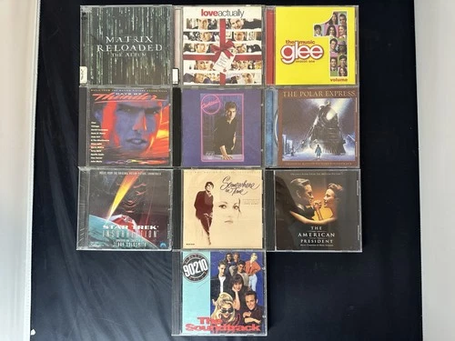 Lot Of 10 Random Movie Soundtrack Albums On Audio CD Album Not Applicable
