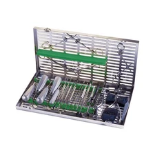 Hu-Friedy IMOS9 Oral Surgery Sterilization Cassette Signature Series Green