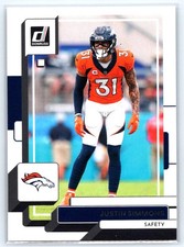 2022 Donruss #269 Justin Simmons - Denver Broncos
