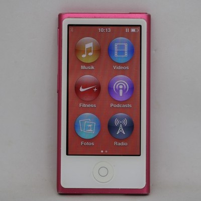 Apple iPod nano 7. Generation Rosa (16GB) MP3 Player / Bluetooth / vom Händler