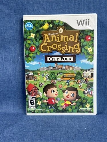 Wii Game Animal Crossing City Folk Nintendo Tested