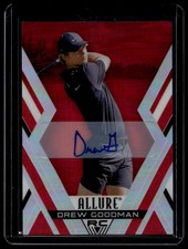 2026 Upper Deck Allure #59 Drew Goodman Auto Red Tees