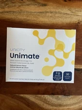 Unicity Unimate Lemon Flavor Packs - 30 Count exp:05/2027 FREE SHIPPING