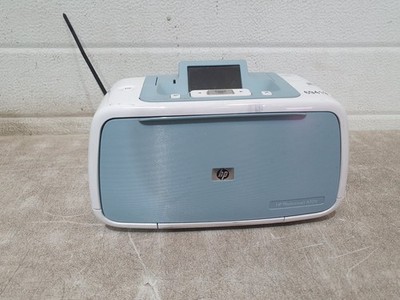 HP Photosmart A526 SDGOA-0701 Digitaler Fotodrucker Blau Kompakt mit Adapter