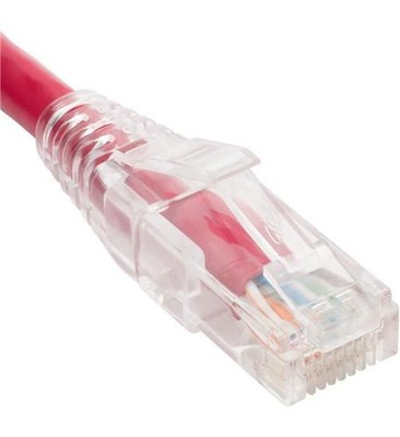 ICC ICPCST03RD 3ft CAT6 Patch Cord Red Low Profile