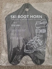 4Pcs Ski Boot Shoe Horn, 12X8.5 Inch Ski and Snowboard Boot Horn