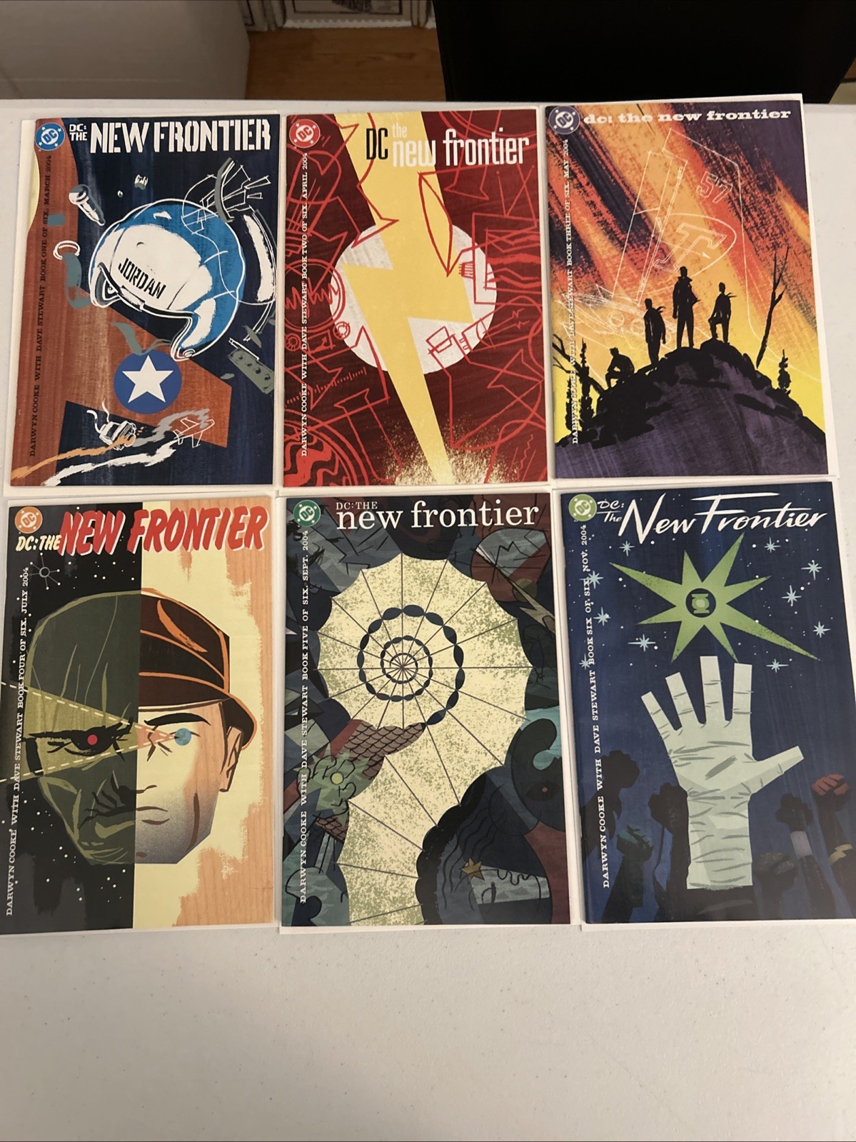 DC The New Frontier #1-6 2 3 4 5 2004 DC Comics Darwyn Cooke Complete