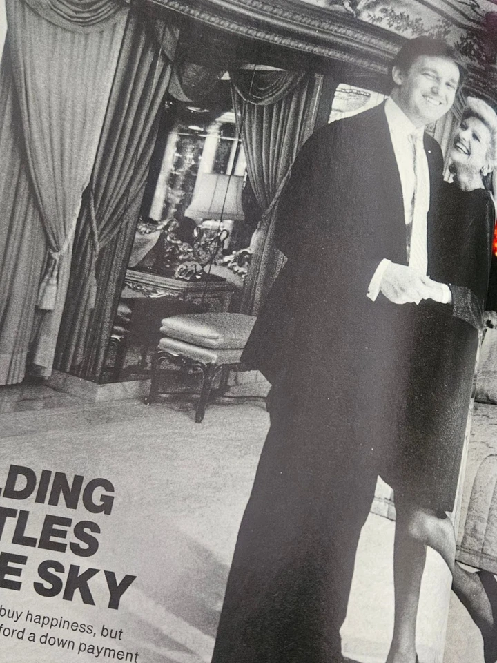 Donald Trump Too Darn Rich People Magazine Dec 7, 1987 12/7/87 US President RARE - Image 2 of 4