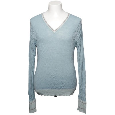Hans Ubbink, Pullover, Größe: S, Blau, Baumwolle/Leinen/Polyamid/Viskose #5gX