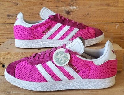 Adidas Gazelle Low Textil Sneaker UK6/US6,5/EU39 BB2759 Shock Pink/Weiß