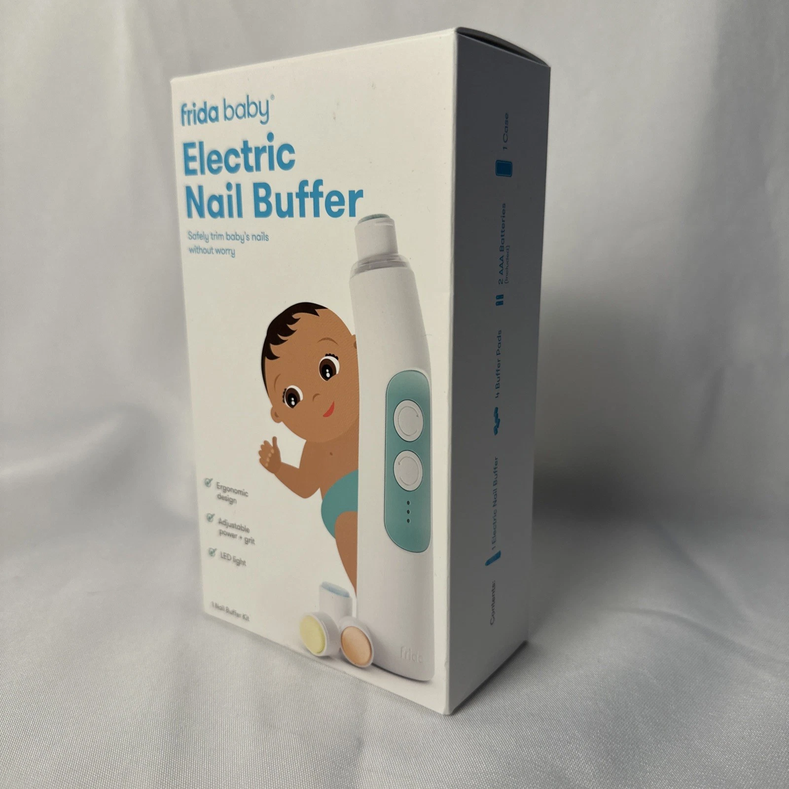 NEW Frida Baby Electric Nail Buffer Baby Nail File, Nail Clippers + Trimmer Kit
Opens in a new windo