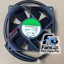 1PCS Brand New SUNON KD2408PTS1 24V 1.7W 8025 8cm 2-wire Inverter Cooling Fan