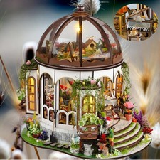 Mini DIY Miniature House kit für Erwachsene Geburtstagsgeschenk für Frauen