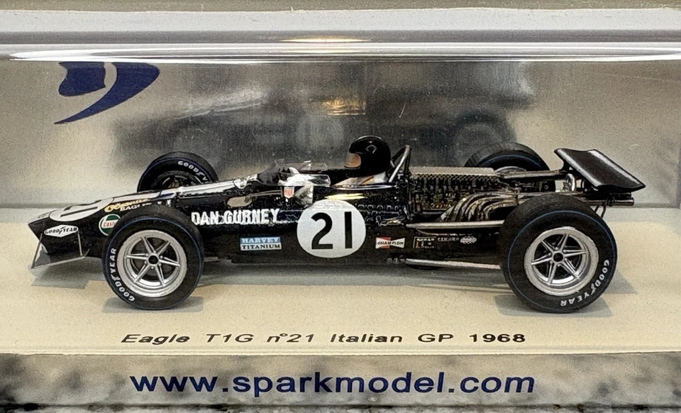 SPARK 1/43 Eagle T1G #21 1968 Gran Premio de Italia 1968 DNF Foto 2 de 4