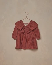 Rylee + Cru Claudette Berry Dress Girls Size 8-9 Years Stylish Comfortable