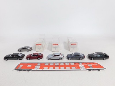 6x Wiking H0 1:87 PKW MB: 219 E-Klasse + 221 CLK + 500 SEL TOP+3x OVP #CZ325-0,5