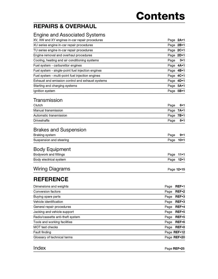 Peugeot 205 Petrol (1983-1997) Haynes Repair Manual - Image 4 of 4