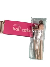 Half Caked The Essentials Face Makeup Brush Collection 3 Piece Set beauty tools