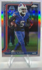 2025 Topps Chrome Joshua Palmer #31 Refractor Bills