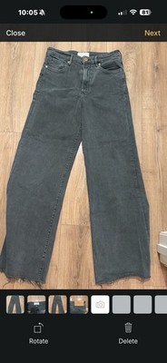 Dear John Jaxtyn Women s Black Dark Wash High Rise Straight Jeans 5-Pocket