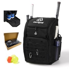 52L Pickleball Bag Fits 6 Paddles,Pro Pickleball Backpack with Wet Dry Separ...
