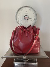 LOUIS VUITTON Petit Noe Borsa Secchiello Borsa a Spalla Rosso EPI France...