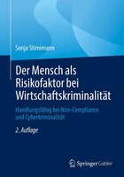 Der Mensch Als Risikofaktor Bei WirtschaftskriminalitäT Sonja Stirnimann Buch Xx