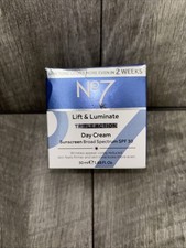 No7 Lift  Luminate Triple Action SPF 30 Day Cream 1.69 oz. Exp 2025 