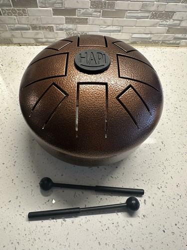 Steel Tongue Drum by HAPI, Mini C Major Pentatonic Musical Scale