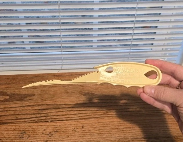 Vintage Quickso Shrimp Prawn Cleaner Deveiner Tool