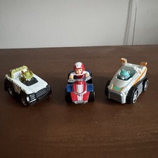 PAW Patrol TRUE METAL CLASSIC Die Cast Cars Ryder, Tracker, Everest. Set Of 3
