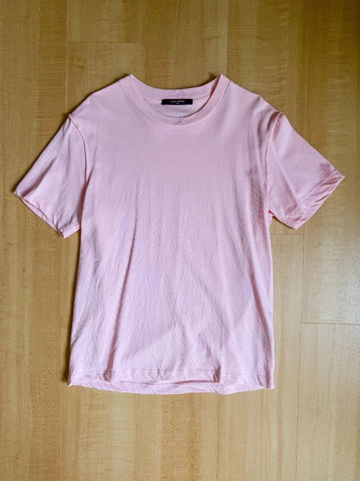 Louis Vuitton SS20 Inside Out T 恤粉色 — 第 2/4 张图片