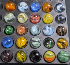 Vintage Marble Lot Of Cat Cats Eye Some Rare HTF Special Vitro King Marbles