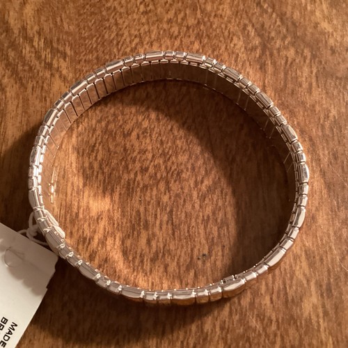 Napier Stretch Damenarmband silberfarben und goldfarben neu mit Etikett - Bild 6 von 7