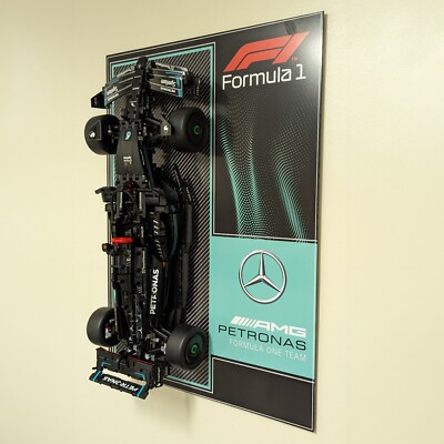 BRICK IN IT Wand Display Panel für LEGO  Mercedes-AMG F1 W14 E Performance 42171