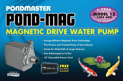 Pondmaster 1200 GPH Teichpumpe mit 10 Fuß Kabel 02712 - Bild 3 von 4