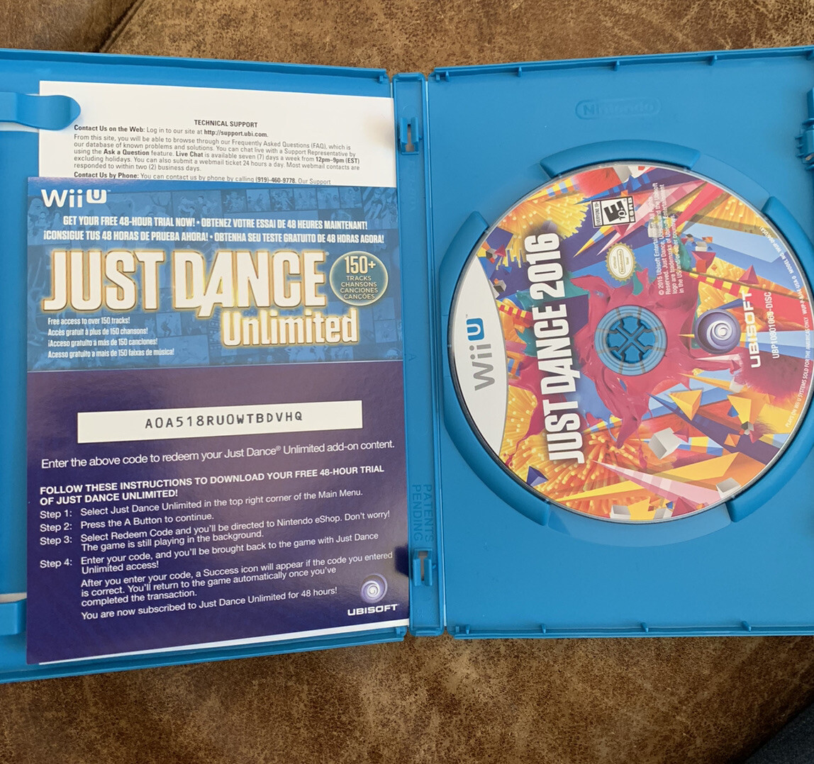 Just Dance 2016 (Nintendo Wii U, 2016) | eBay