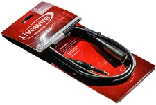 Livewire Essential High-quality 5 Ft.  SS5TX 1/4" TRS Male XLR Male High-Quality