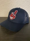 ⚾️THROWBACK CLASSIC CHIEF WAHOO LOGO TRIBE TRUCKER MESH HAT BASEBALL CAP NEW ⚾️